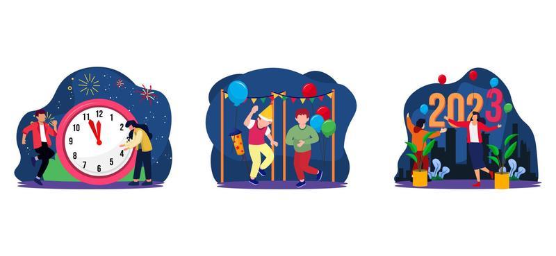 2023 Welcome Celebrate Flat Bundle Design