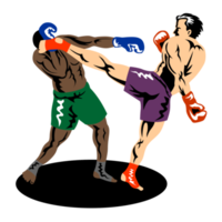 Kickboxer Side Kick png