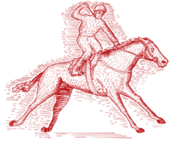 carreras de caballos y jinetes png