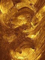 Golden marble texture with many contrasting textures. photo