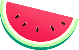 vattenmelon frukt illustration png