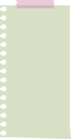 papel de recordatorio de nota adhesiva en blanco png