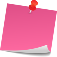 Blank Sticky Note Reminder Paper png