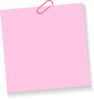 Blank Sticky Note Reminder Paper png