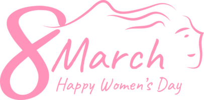 8 de marzo día de la mujer png