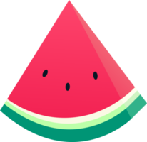 vattenmelon frukt illustration png