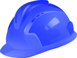 blauw veiligheid helm png