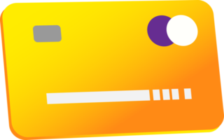 ilustração de cartão de crédito png