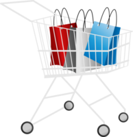 Shopping Cart Illustration png