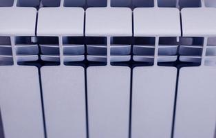 Heating radiator with adjuster photo