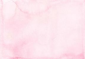 Watercolor pastel soft pink background painting. Watercolour light rose color backdrop. photo