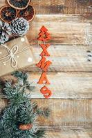 Holiday Background ornaments photo