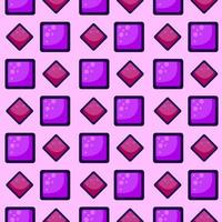 Mirrors pattern, illustration, vector on white background.
