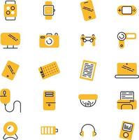 Hardware electronics, illustration, vector on a white background.