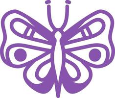 Monarch butterfly, illustration, vector on a white background.