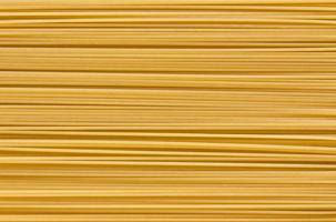 Italian Pasta with  row Horizontally photo