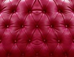 Red upholstery leather photo