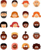 People characters, illustration, on a white background. vector