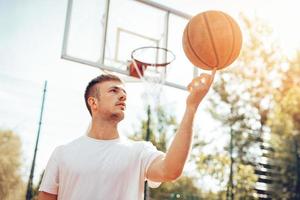 Street Basketball Player photo