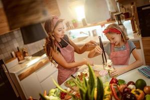 Pickling Vegetables In Jar photo