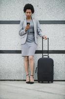 Businesswoman Going On A Way photo