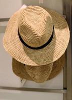 A women's hat is sold in a shop in Israel. photo