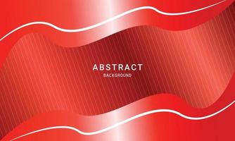 Red white color abstract background for social media design vector. vector