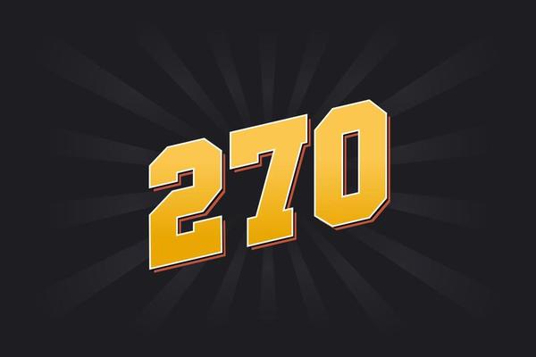 number-270-font-alphabet-