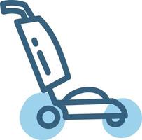 Vacuum cleaner, illustration, vector, on a white background. vector