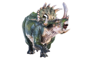 dinosaurie , sinoceratops isolerat bakgrund png