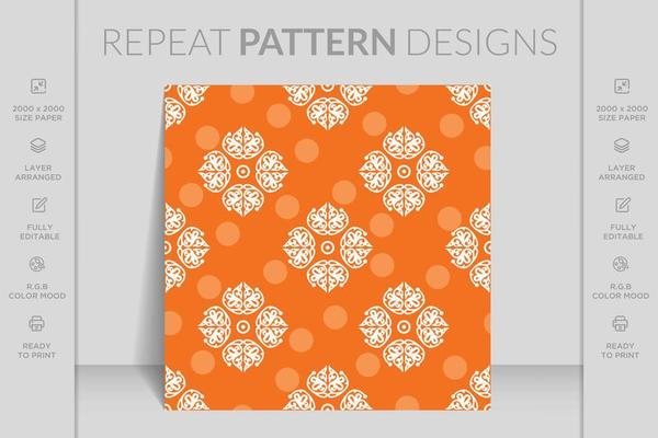 Luxury hand drawn vintage 3d seamless ornamental colorful flowers floral pattern design background