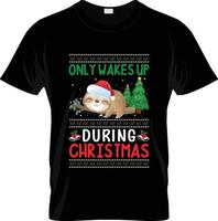 Ugly Christmas t-shirt design, Ugly Christmas t-shirt slogan and apparel design, Ugly Christmas typography, Ugly Christmas vector, Ugly Christmas illustration vector