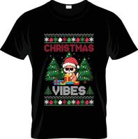 feo diseño de camisetas navideñas, eslogan feo de camisetas navideñas y diseño de prendas de vestir, tipografía fea de navidad, vector feo de navidad, ilustración fea de navidad