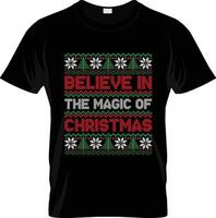 Ugly Christmas t-shirt design, Ugly Christmas t-shirt slogan and apparel design, Ugly Christmas typography, Ugly Christmas vector, Ugly Christmas illustration vector