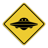 Kreuzungszeichen - UFO png