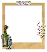 Creative Birthday Photo Frame png