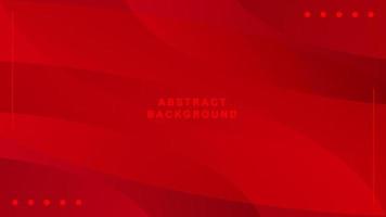 Vector red abstract fluid geometric gradient background