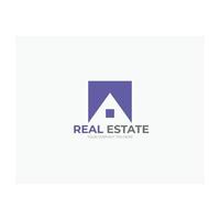 logotipo inmobiliario vector