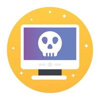 Trendy Computer Hacking vector