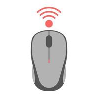 Trendy Wifi Mouse vector