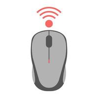 Trendy Wifi Mouse vector