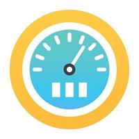 Trendy Speedometer Concepts vector