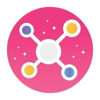 Trendy Network Concepts vector