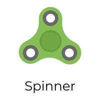 Trendy Spinner Concepts vector