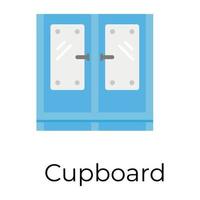 Trendy Cupboard Concepts vector