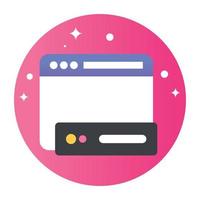 Web Page Search vector