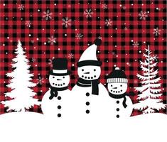 Christmas and New Year pattern at Buffalo Plaid. Festive background for design and print esp10 vector