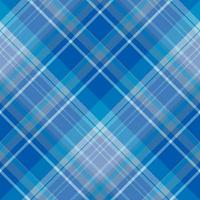 Seamless pattern in positive blue colors for plaid, fabric, textile, clothes, tablecloth and other things. Vector image. 2