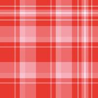 Creative plaid pattern in red and pink colors. vector