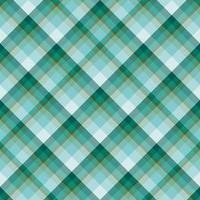 Seamless pattern in simple mint green colors for plaid, fabric, textile, clothes, tablecloth and other things. Vector image. 2
